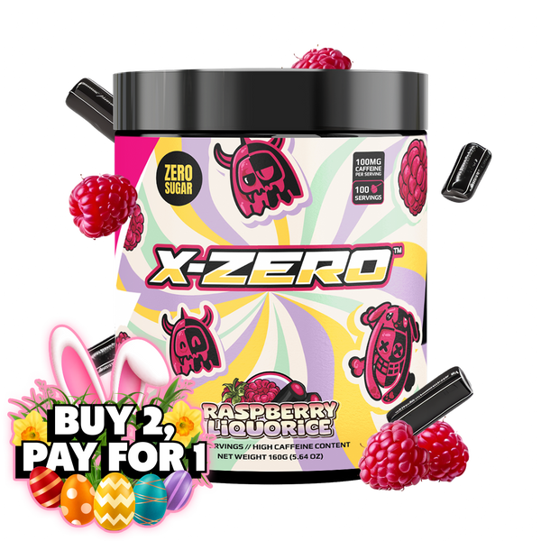 X-Zero Raspberry Liquorice (160g / 100 Servings)