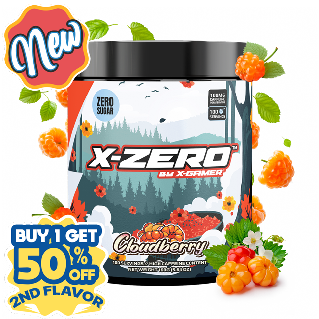 X-Zero Cloudberry (160g / 100 Servings)