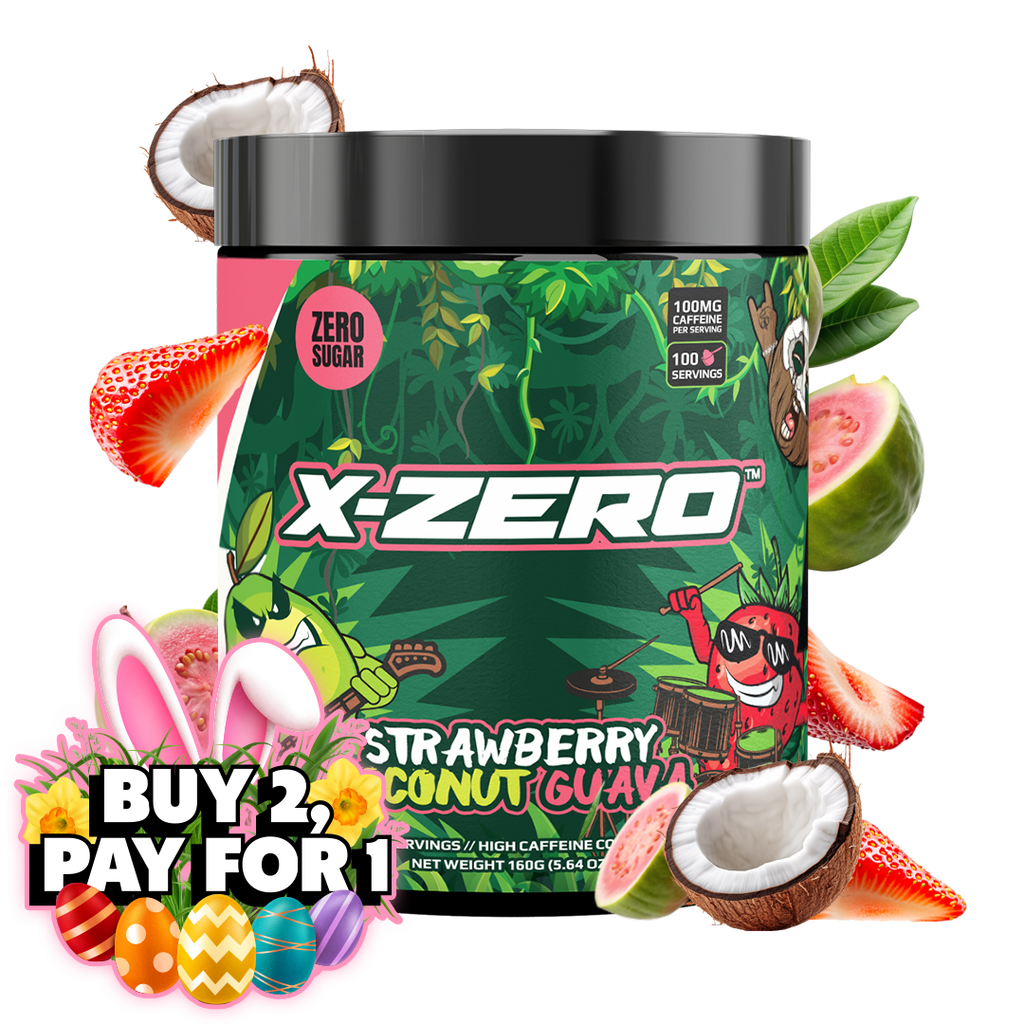 X-Zero Strawberry Coconut Guava (160g / 100 portioner)