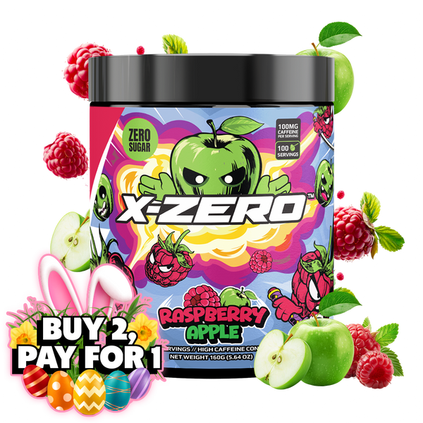 X-Zero Raspberry Apple (160g / 100 Servings)