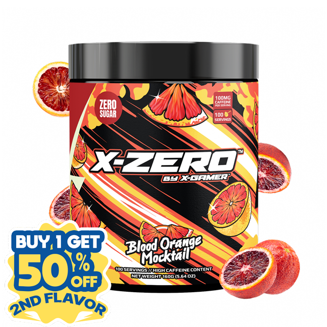 X-Zero Blood Orange Mocktail (160g / 100 Servings)