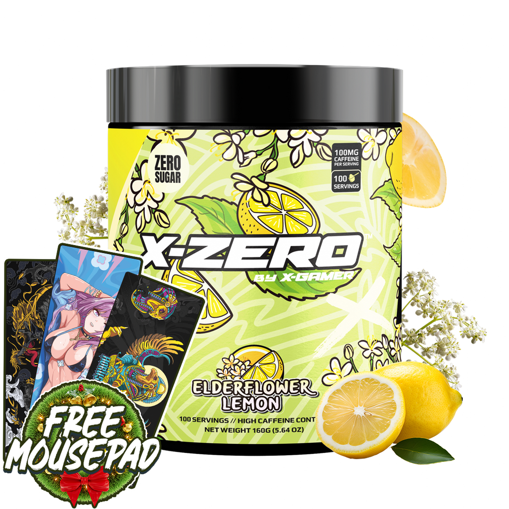 X-Zero Elderflower Lemon (160g / 100 Servings)