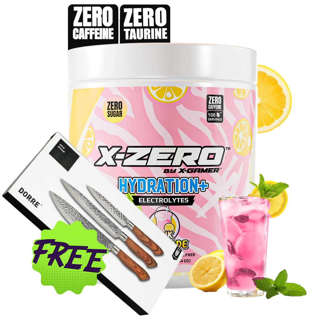 X-Zero Hydration+ Pink Lemonade (160g / 100 portioner)