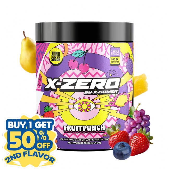 X-Zero Fruit Punch  (160g / 100 portioner)