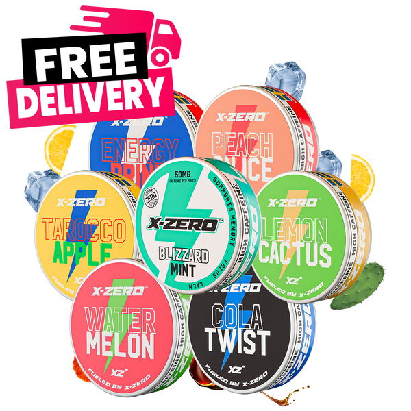 Variety Pack Energy Pouches (7 Pack / 140 Pouches)