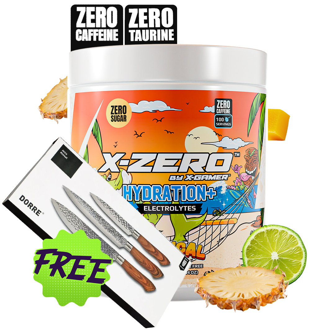 X-Zero Hydration+ Tropical (160g / 100 portioner)