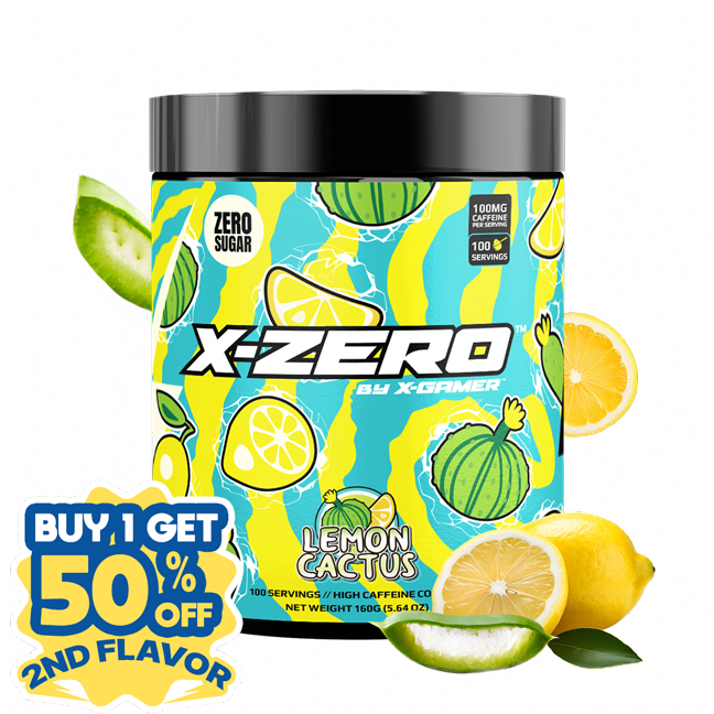 X-Zero Lemon Cactus (160g / 100 portioner)