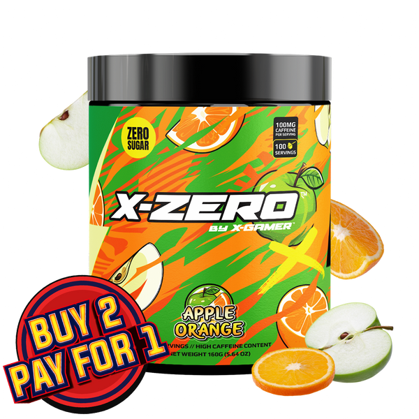 X-Zero Apple Orange (160g / 100 Servings)