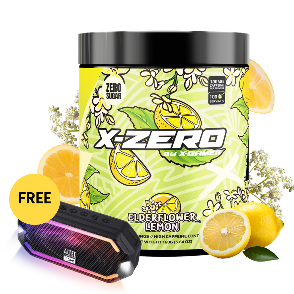 X-Zero Elderflower Lemon (160g / 100 Servings)