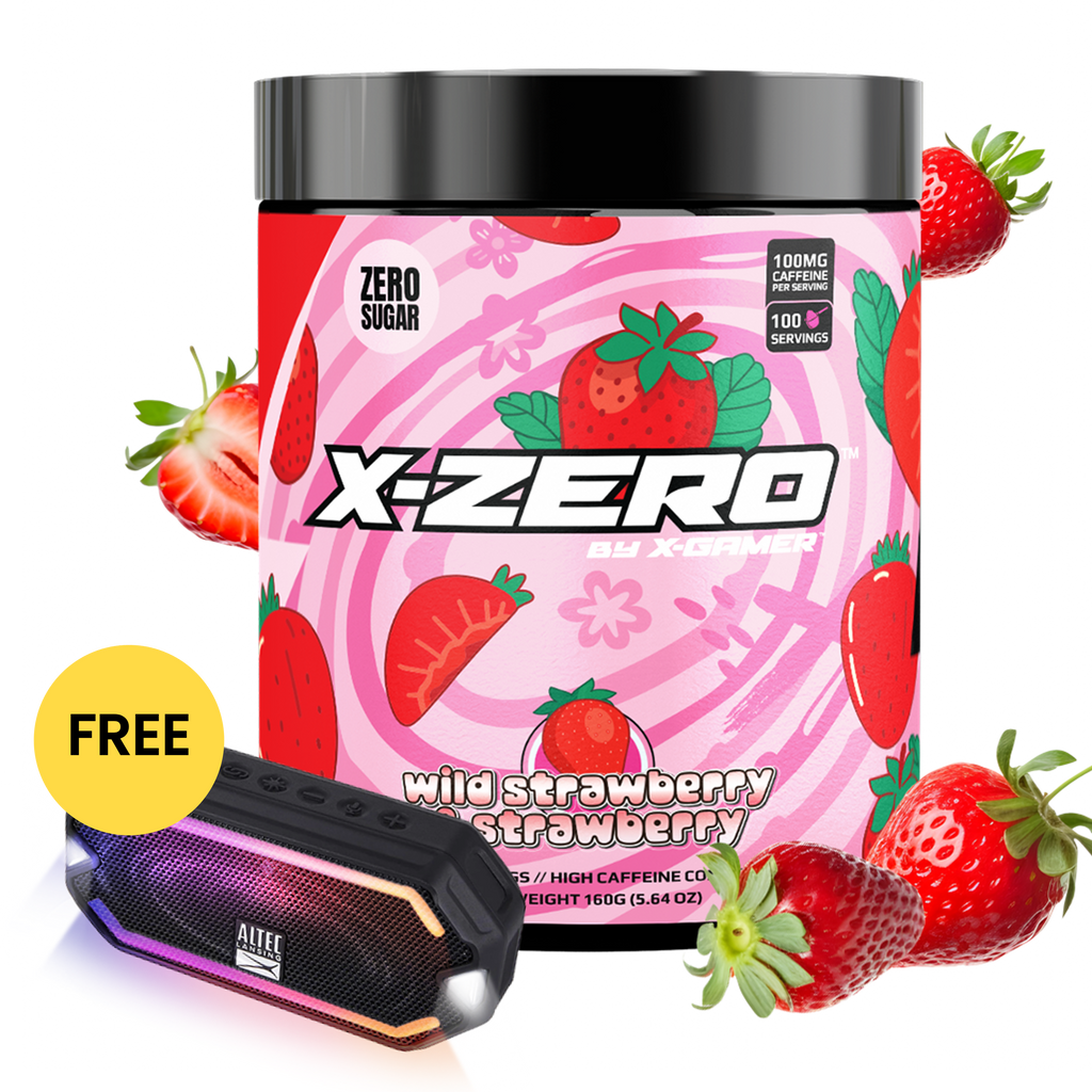 X-Zero Wild Strawberry & Strawberry (160g / 100 Servings)