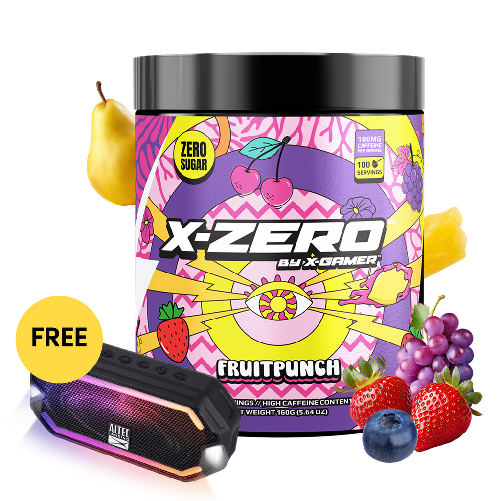 X-Zero Fruit Punch (160g / 100 Servings)