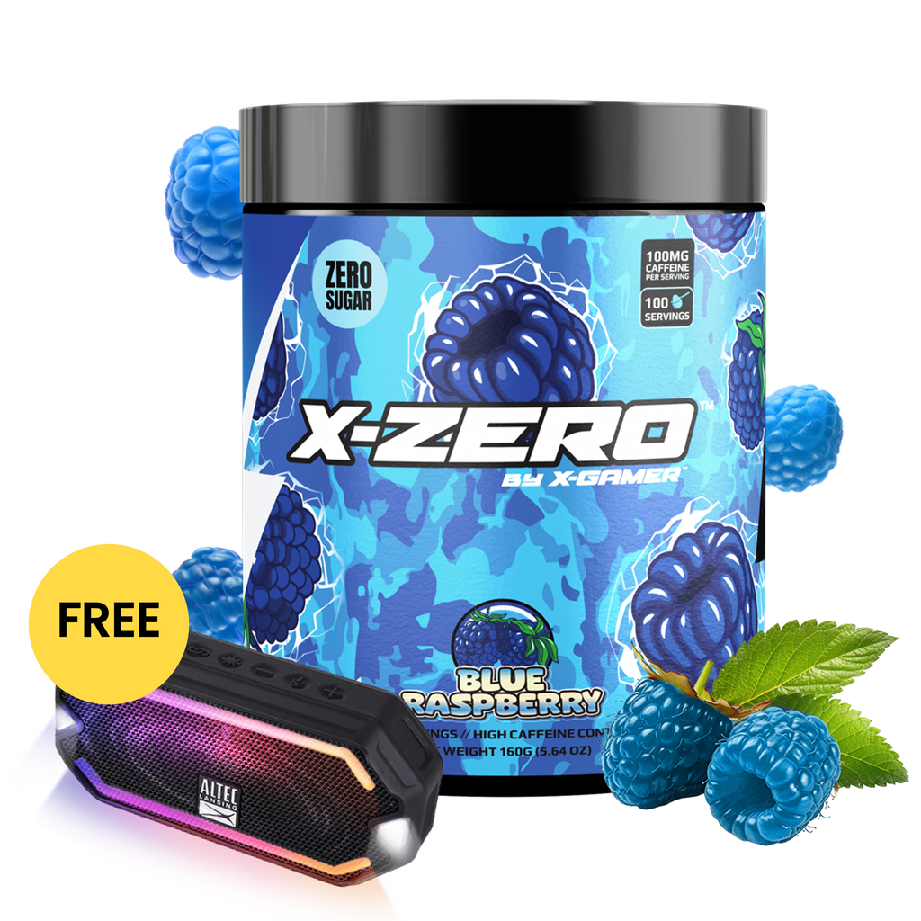 X-Zero Blue Raspberry (160g / 100 Servings)