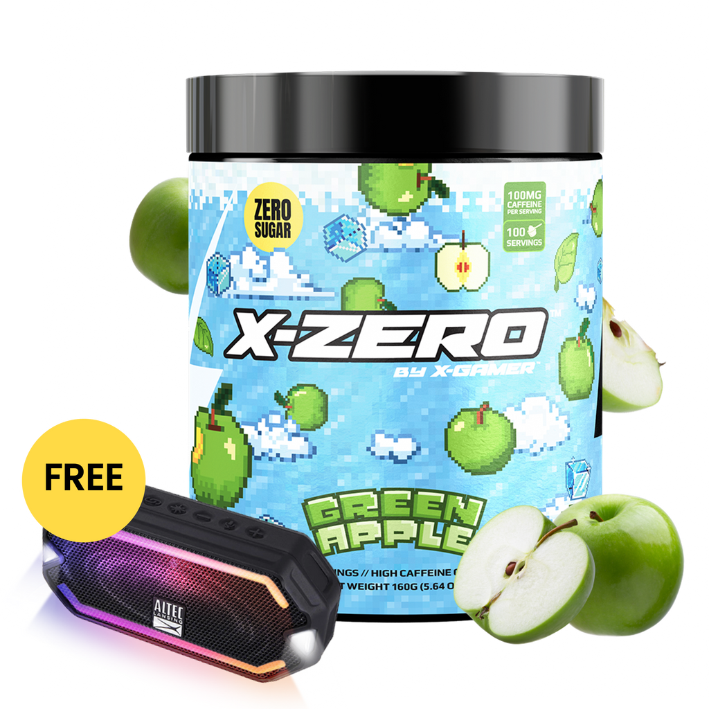 X-Zero Green Apple (160g / 100 Servings)