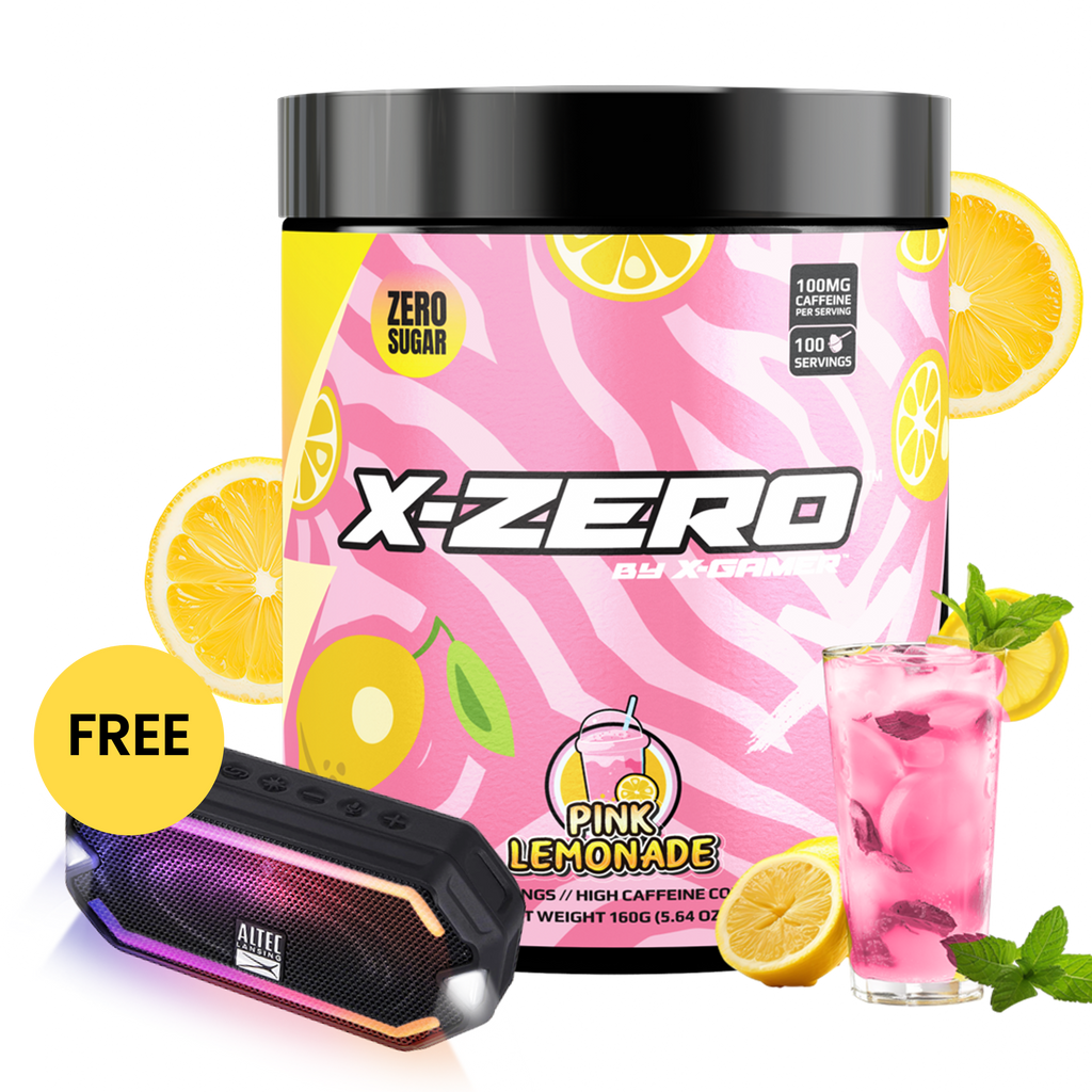 X-Zero Pink Lemonade (160g / 100 Servings)