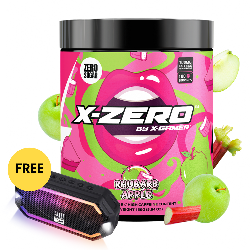 X-Zero Rhubarb Apple (160g / 100 Servings)