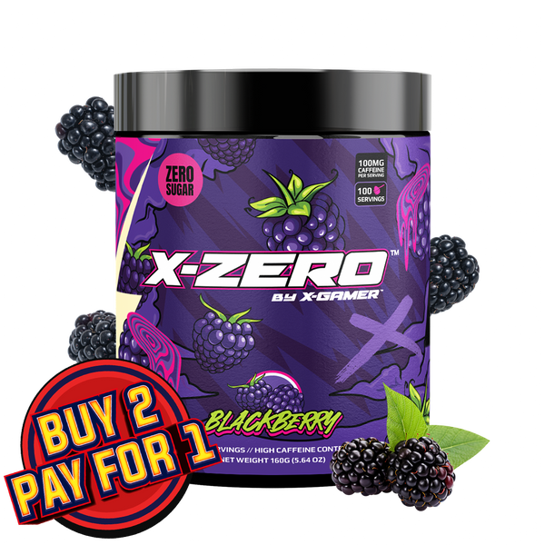 X-Zero Blackberry (160g / 100 Servings)