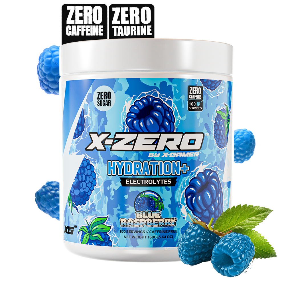 X-Zero Hydration+ Blue Raspberry (160g / 100 portioner)