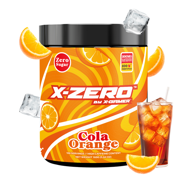 X-Zero Cola Orange (160g / 100 Servings)