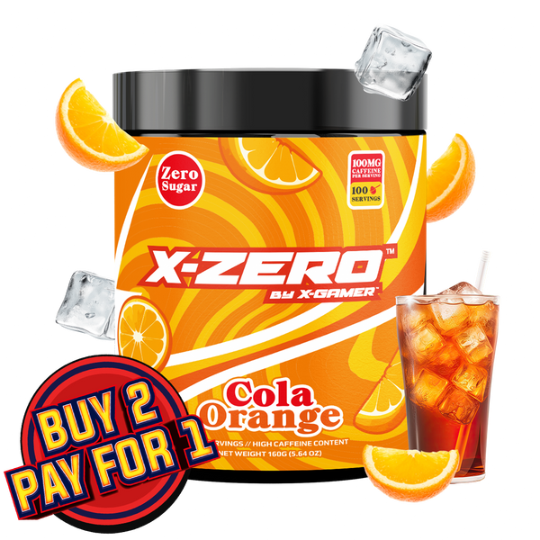 X-Zero Cola Orange (160g / 100 Servings)