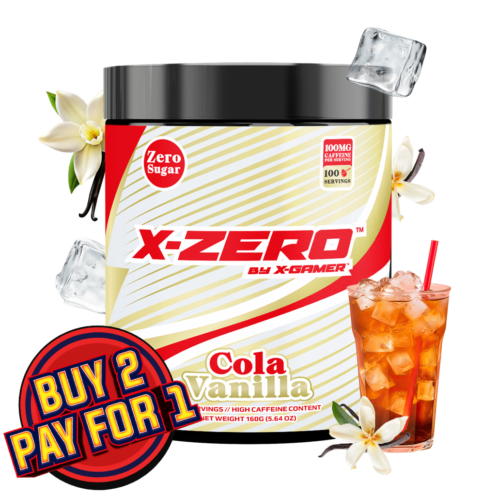 X-Zero Cola Vanilla (160g / 100 Servings)