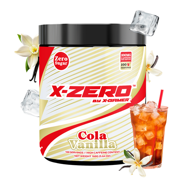 X-Zero Cola Vanilla (160g / 100 Servings)