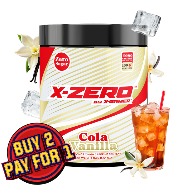 X-Zero Cola Vanilla (160g / 100 Servings)