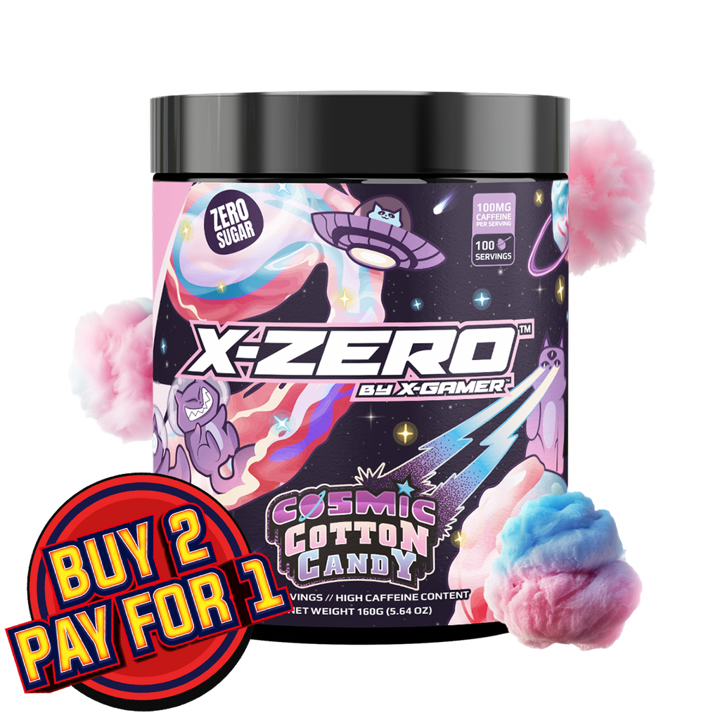 X-Zero Cosmic Cotton Candy (160g / 100 Servings)