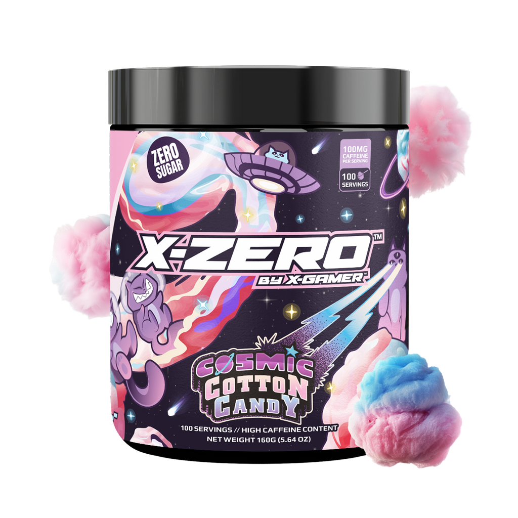 X-Zero Cosmic Cotton Candy (160g / 100 Servings)