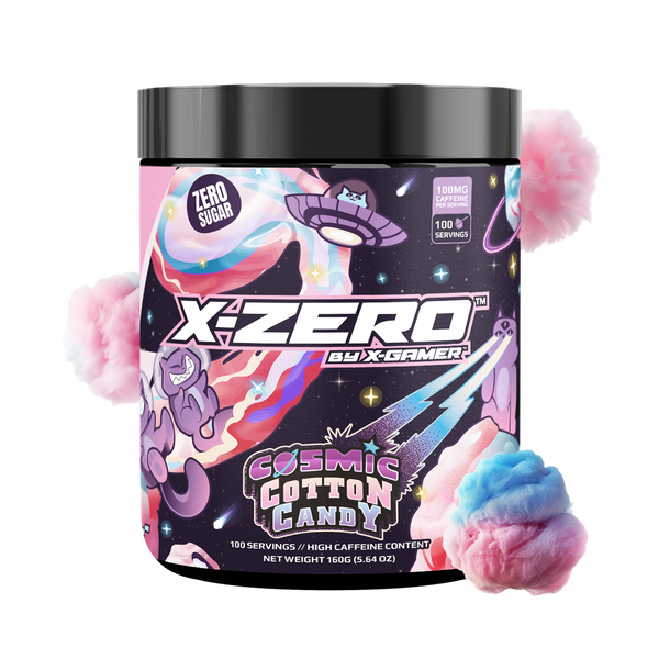 X-Zero Cosmic Cotton Candy (160g / 100 Servings)