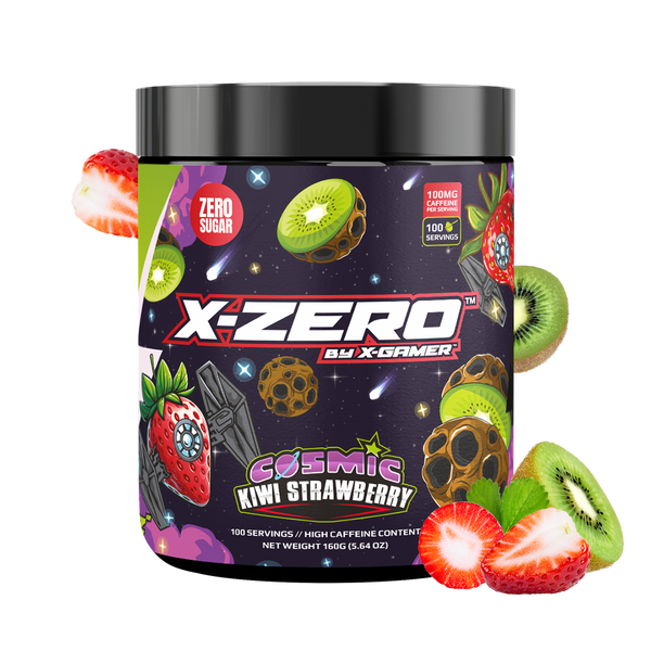 X-Zero Cosmic Kiwi Strawberry (160g / 100 Servings)