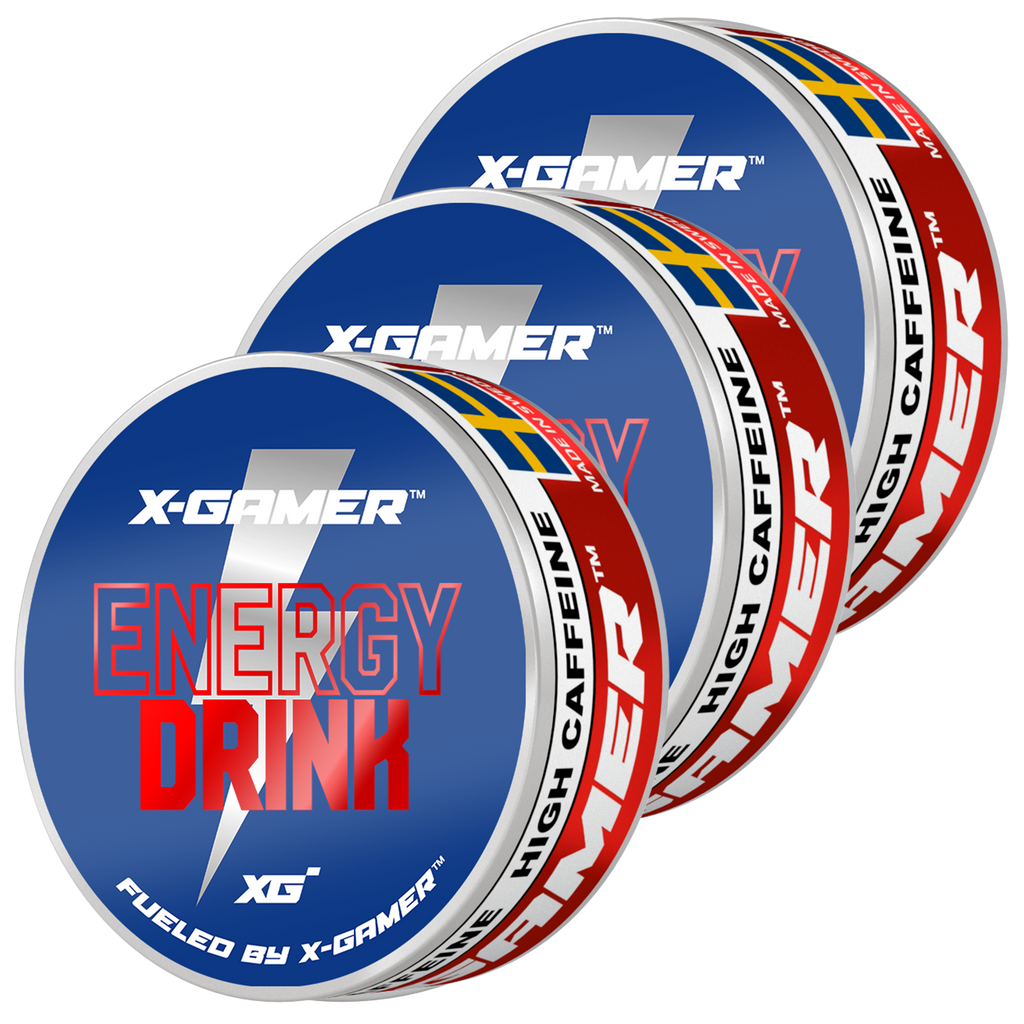 Energy Drink Energy Pouches (3-pack / 60 påsar)