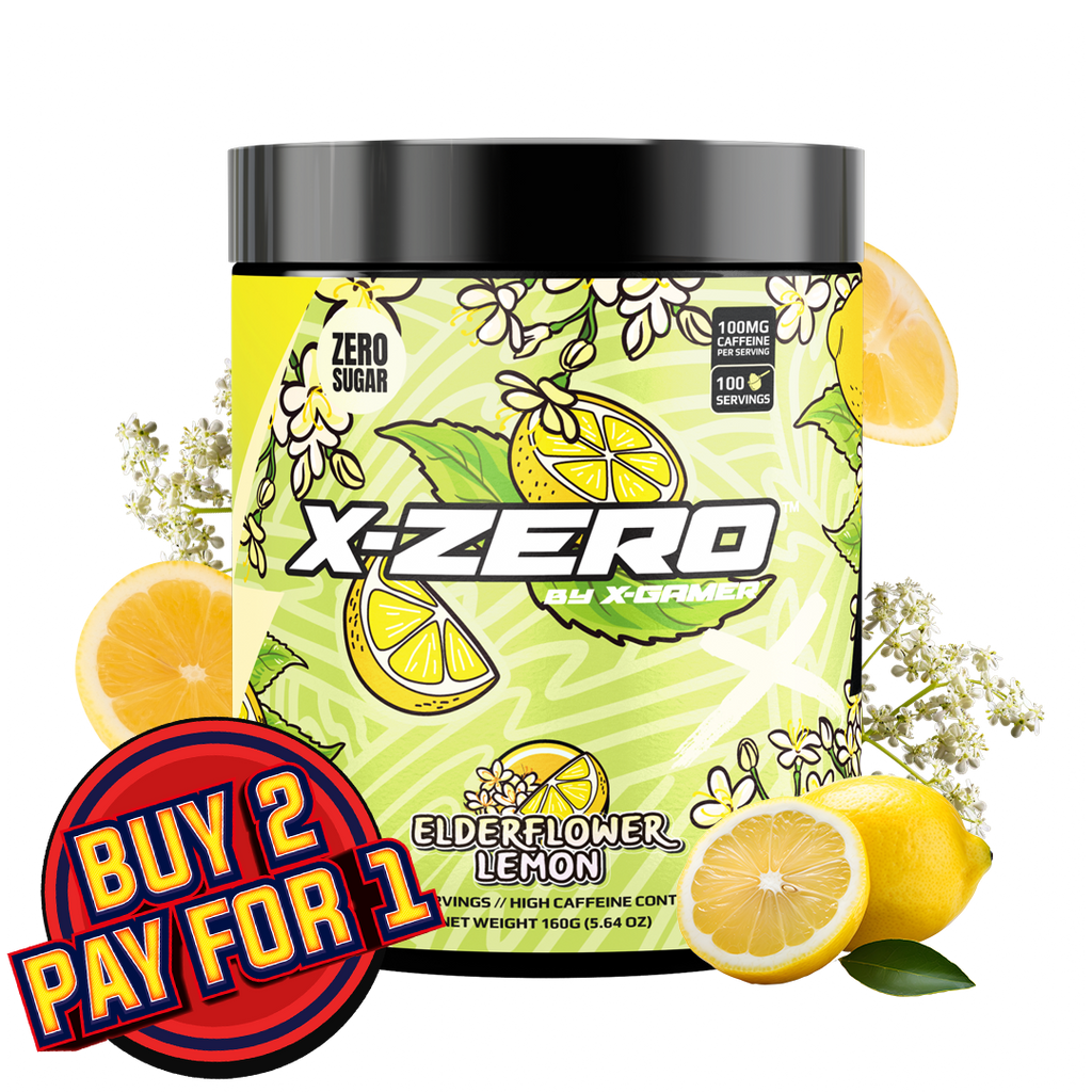 X-Zero Elderflower Lemon (160g / 100 Portionen)