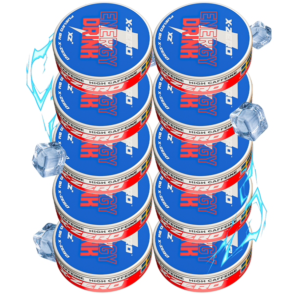 Energy Drink Energy Pouches (10 Pack/200 Pouches)
