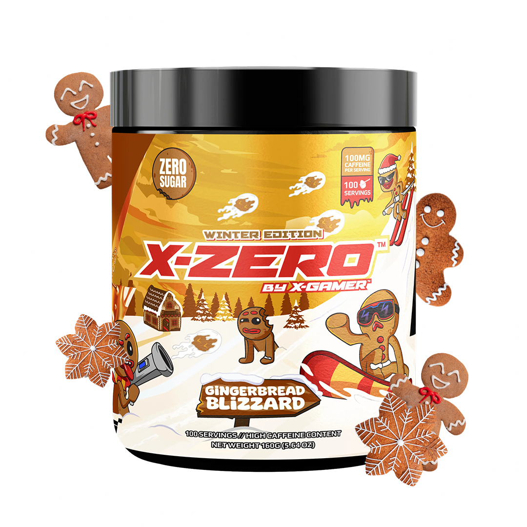 X-Zero Gingerbread Blizzard (160g / 100 Servings)