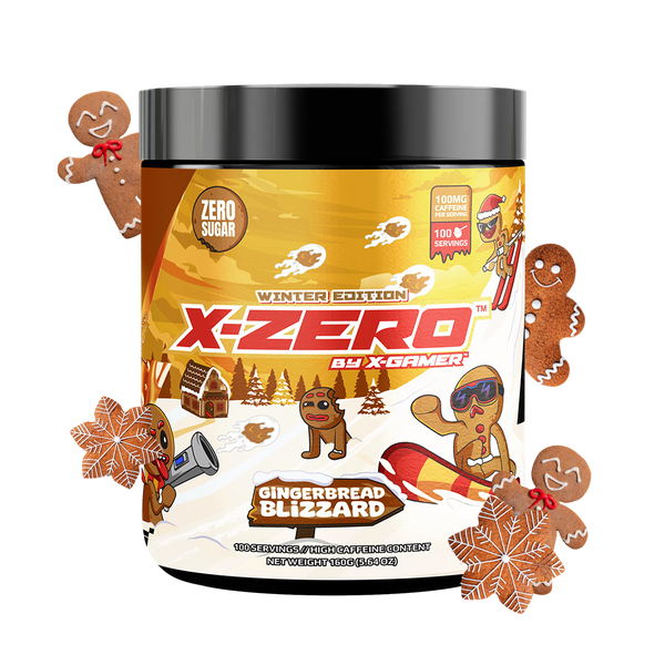 X-Zero Gingerbread Blizzard (160g / 100 Servings)