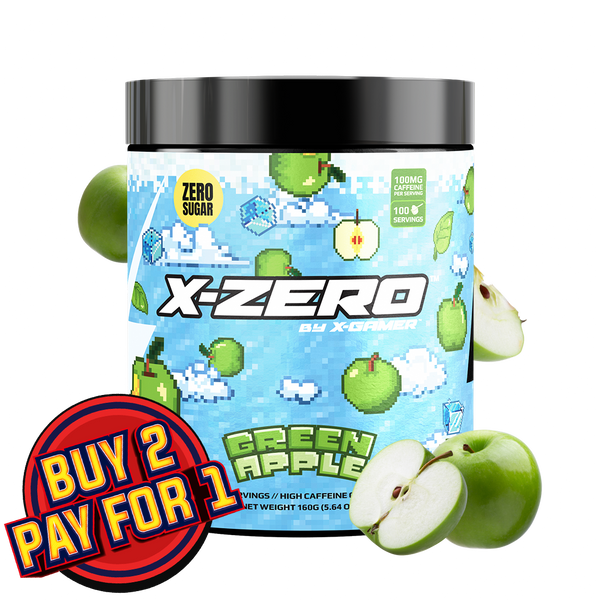 X-Zero Green Apple (160g / 100 Servings)