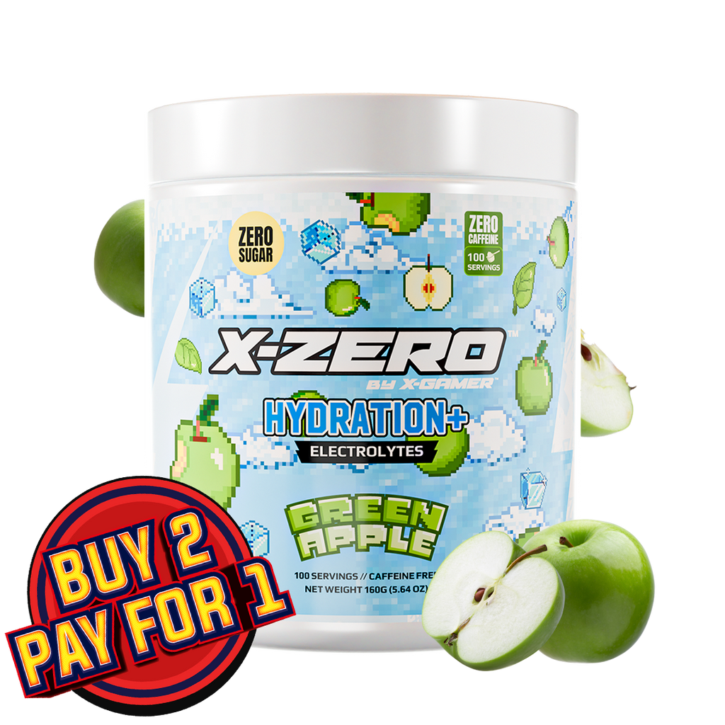 X-Zero Hydration Green Apple (160g / 100 Servings)