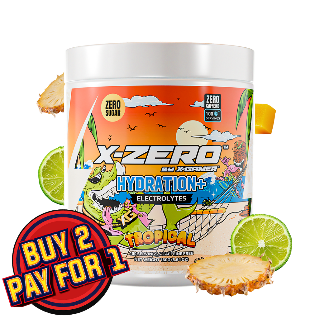 X-Zero Hydration Tropical (160g / 100 Servings)