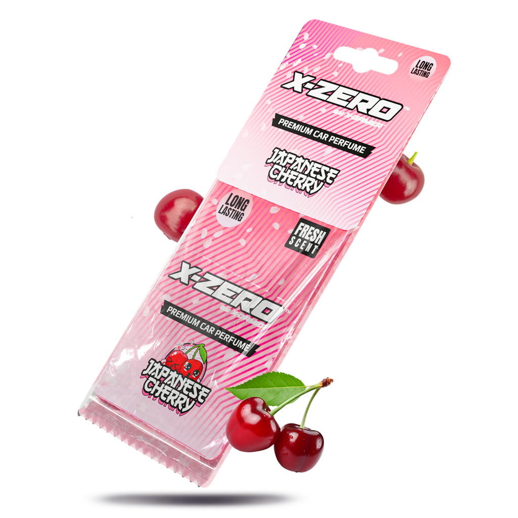 (COMING SOON) X-Zero Premium Car Air Freshener - Japanese Cherry