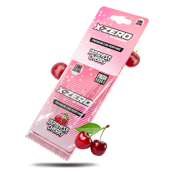 (COMING SOON) X-Zero Premium Car Air Freshener - Japanese Cherry