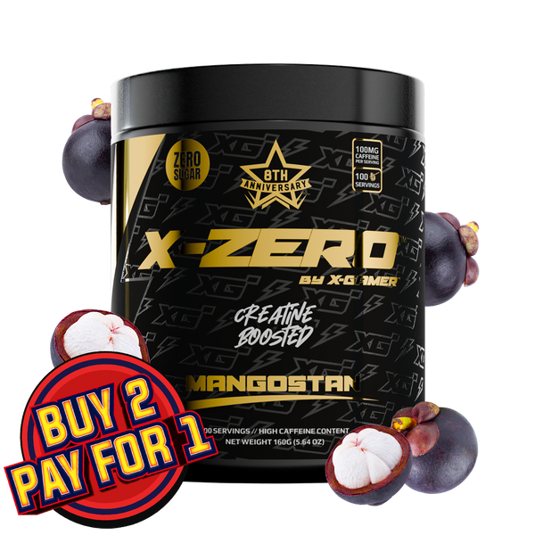 X-Zero Mangostan With Creatine (160g / 100 Servings)