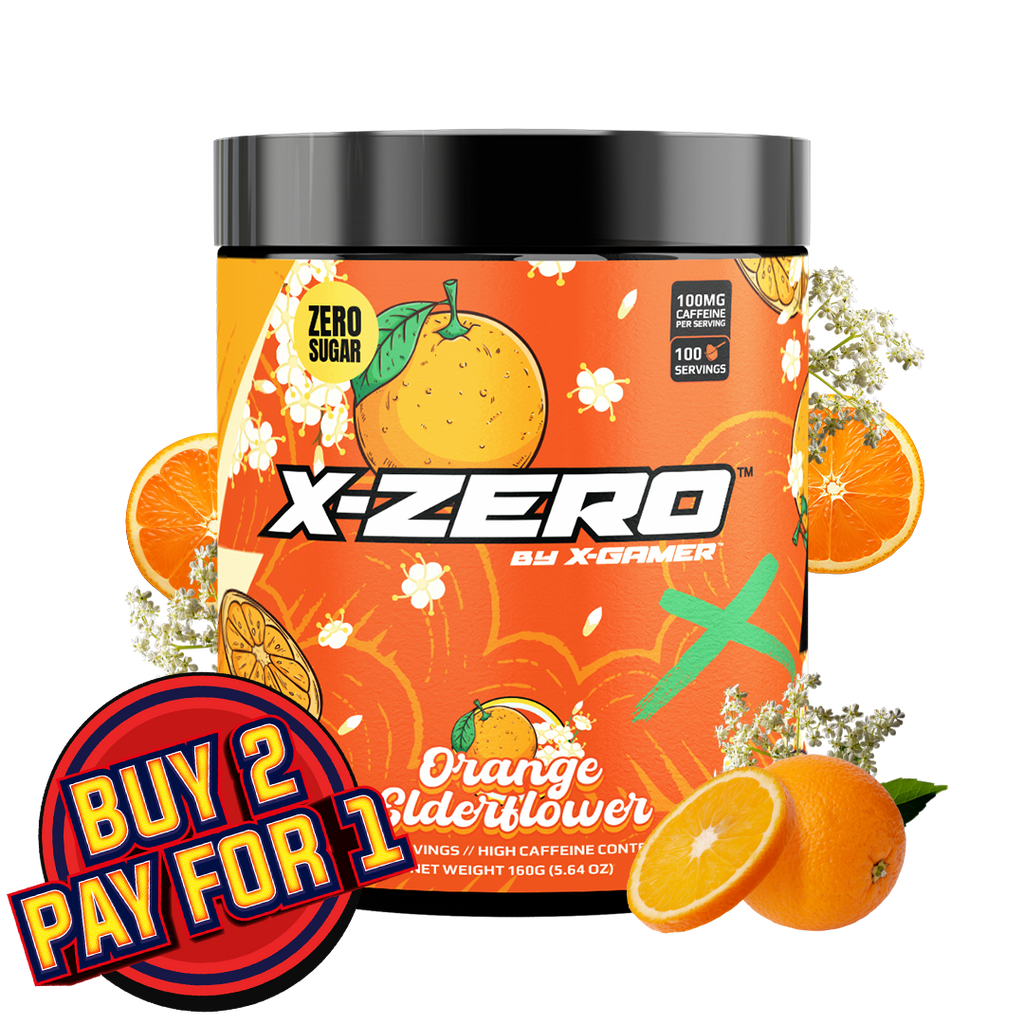 X-Zero Orange Elderflower (160g / 100 Portionen)