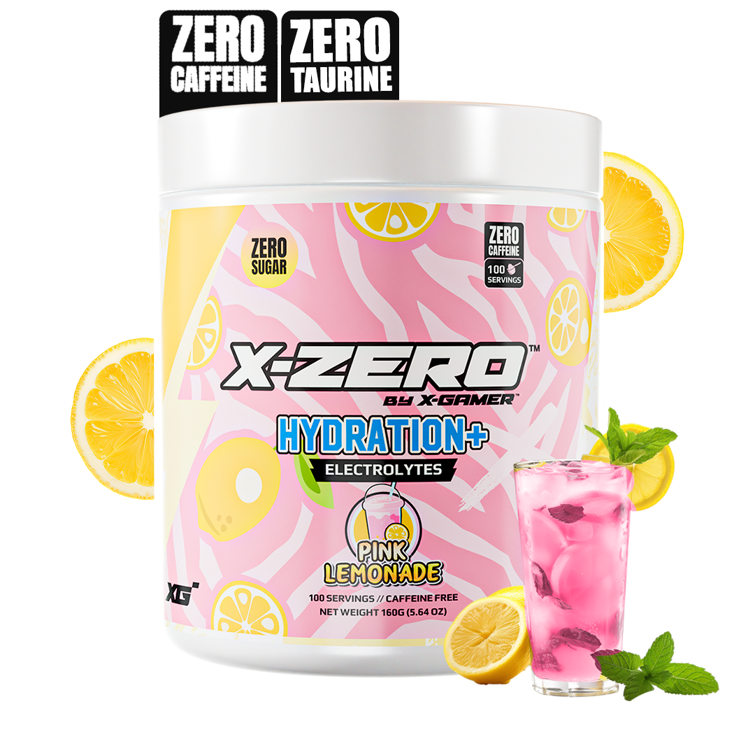 X-Zero Hydration Pink Lemonade (160g / 100 Servings)