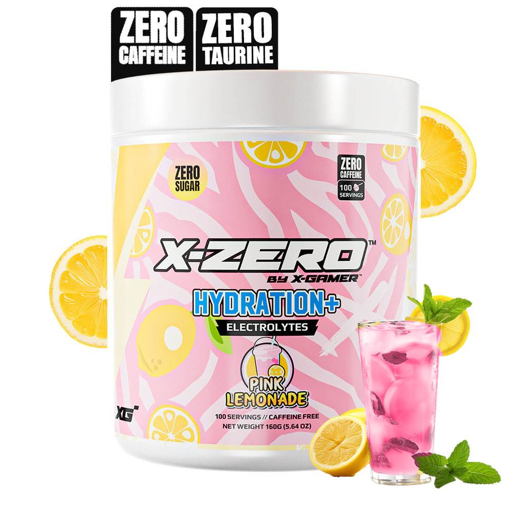 X-Zero Hydration Pink Lemonade (160g / 100 Servings)