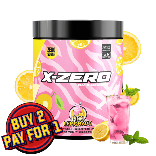 X-Zero Pink Lemonade (160g / 100 Portionen)