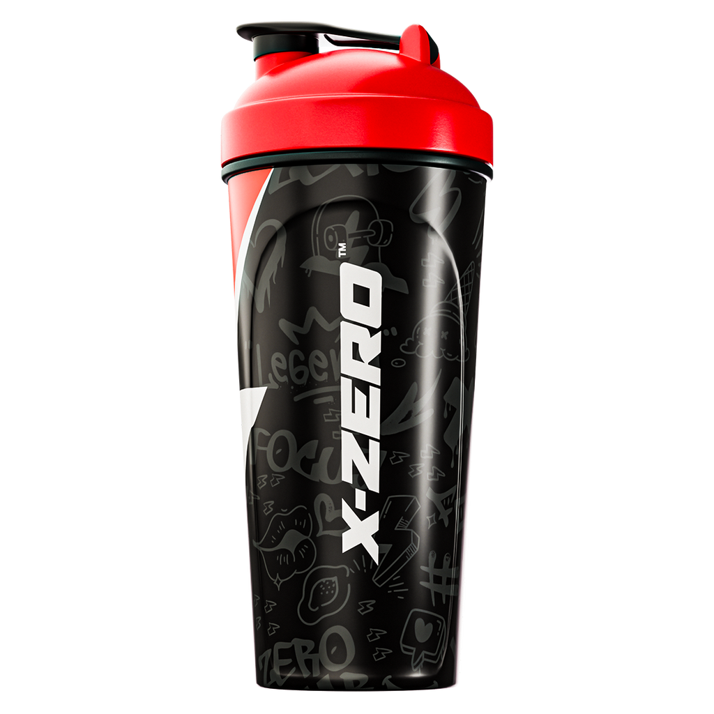 X-Zero Black & Red Shaker (700ml)