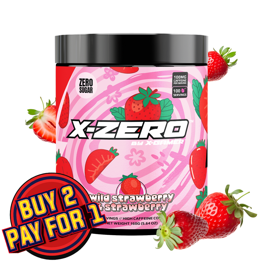 X-Zero Wild Strawberry & Strawberry (160g / 100 Portionen)