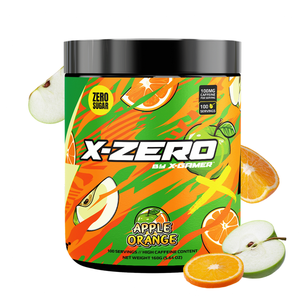 X-Zero Apple Orange (160g / 100 Servings)