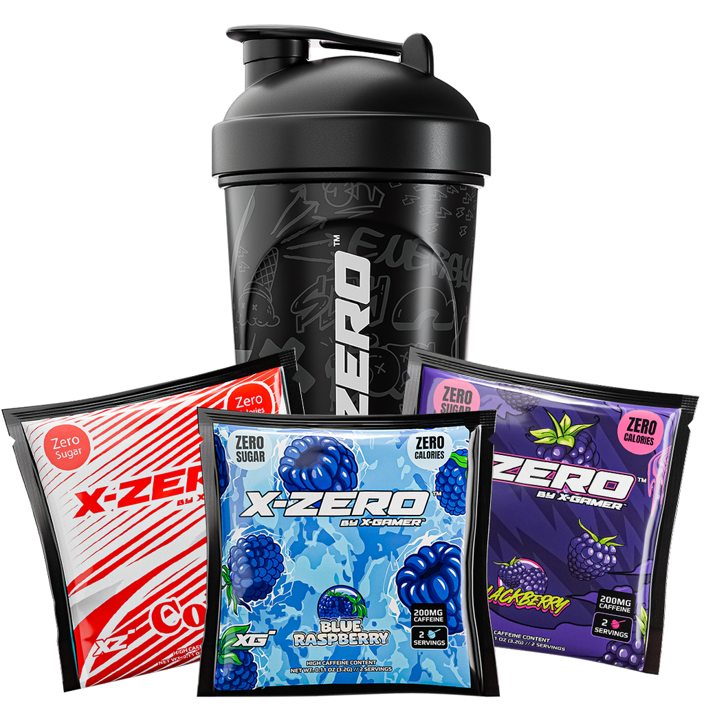 X-Zero Starter Kit + 500ml Shaker (6 Servings)