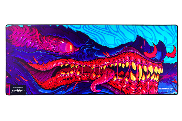 Mauspad „Dragon Fin“ (1100 x 450 mm)